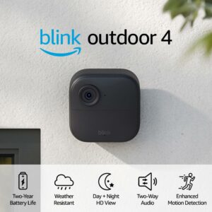 Blink Outdoor 4 Battery-Powered Smart Security Camera System